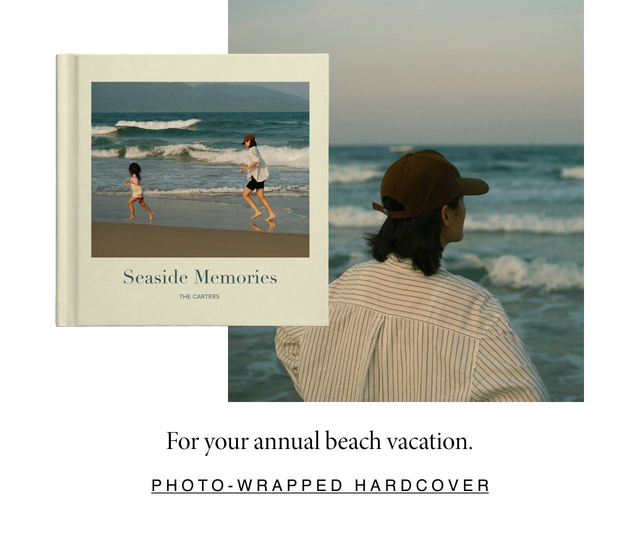 Photo wrapped hardcover