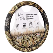 Signature Automotive Ducks Unlimited 2 Grip Steering Wheel Cover - Mossy Oak Shadow Grass Blades