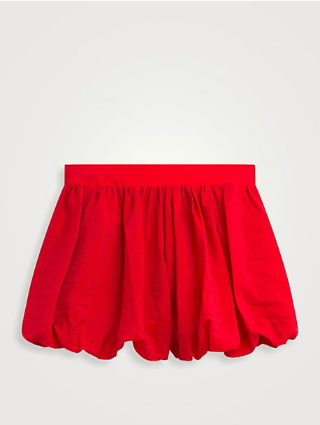 Alina Bubble-Hem Shorts