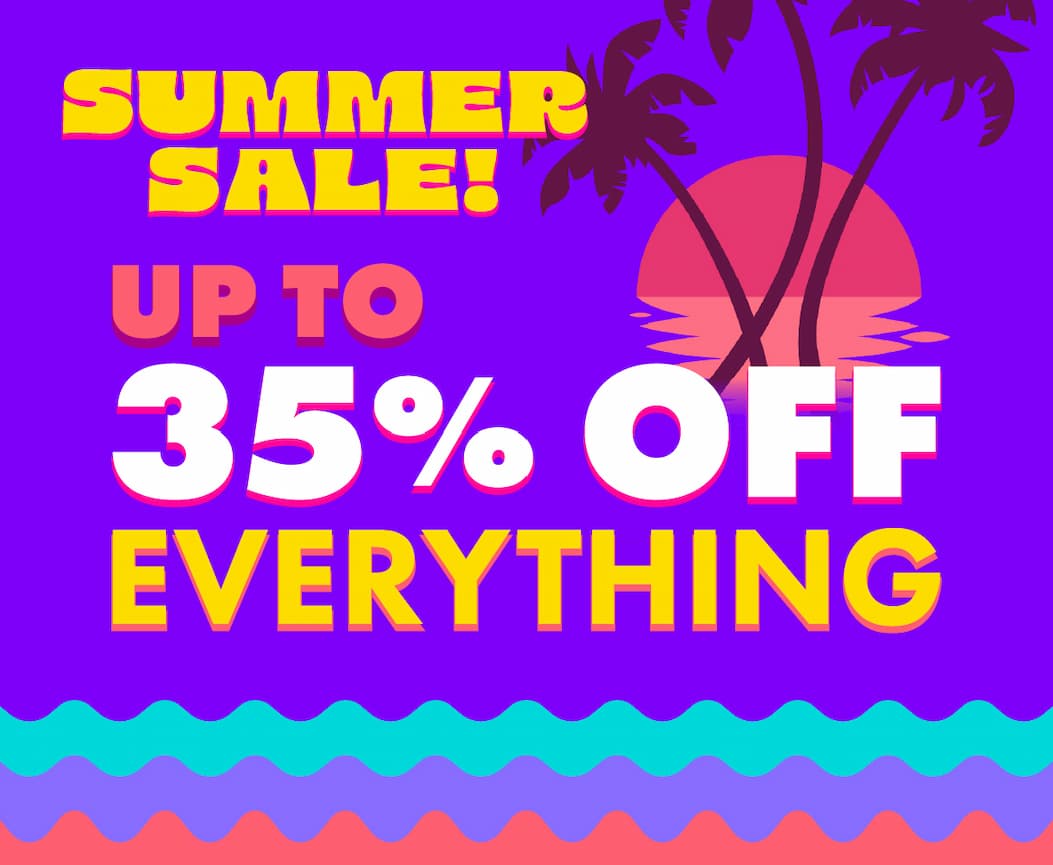 summer sale up to 35% off everything
