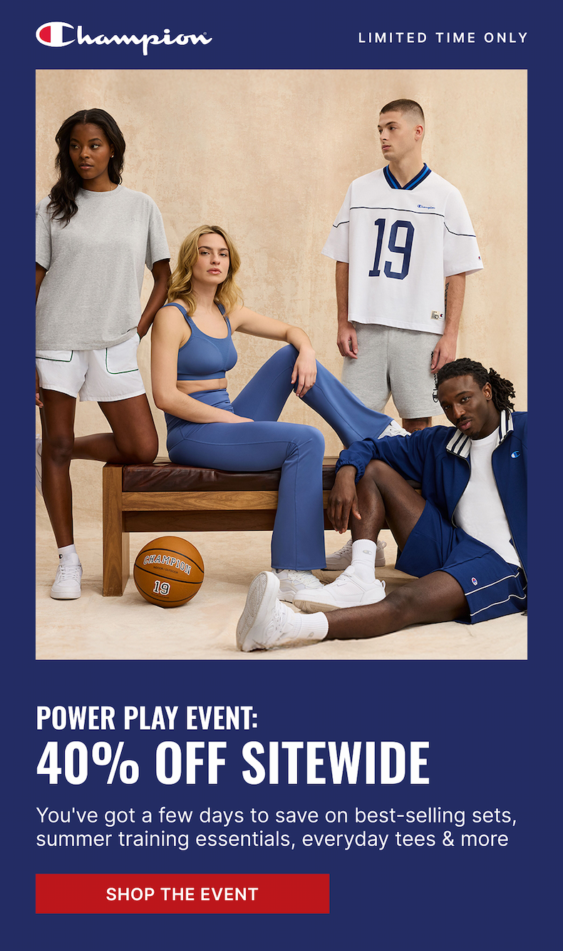 Shop 40% Off Sitewide