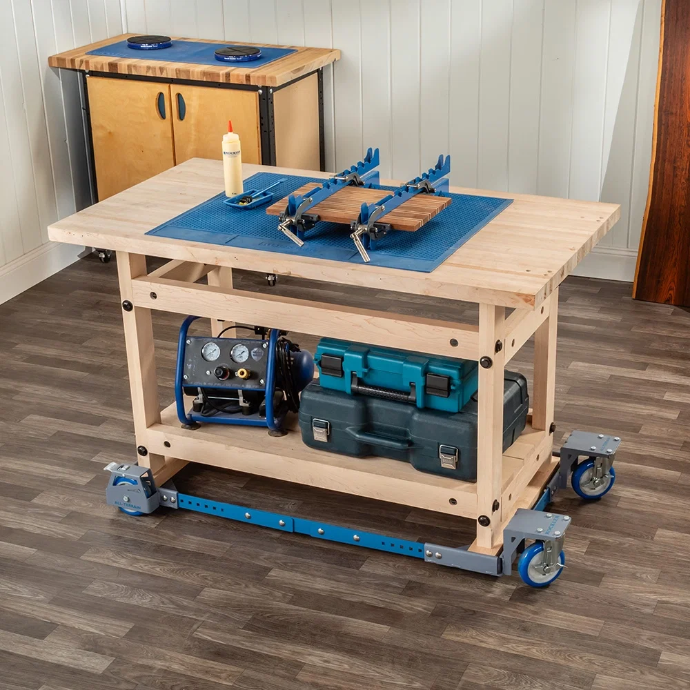 Extension Stretcher Set B for Rockler All-Terrain Mobile Base (Four 17-1/2''...