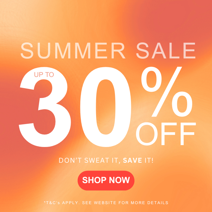 Summer Sale - up to 30% off. SHOP NOW
