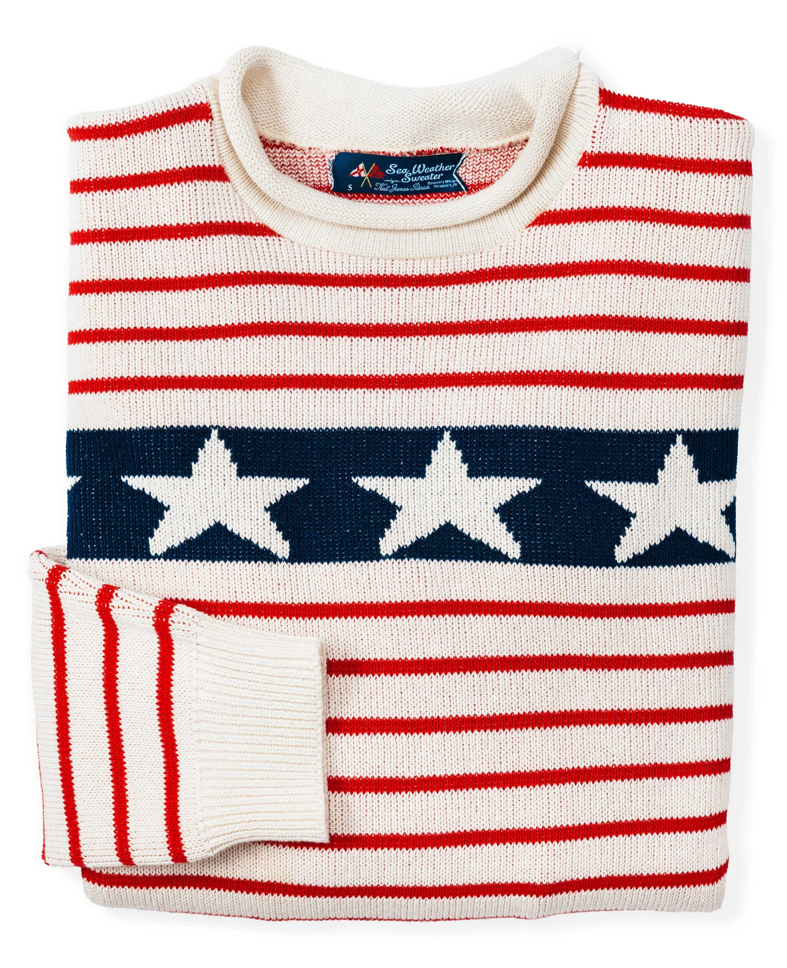 Image of Stars & Stripes Rollneck Sweater