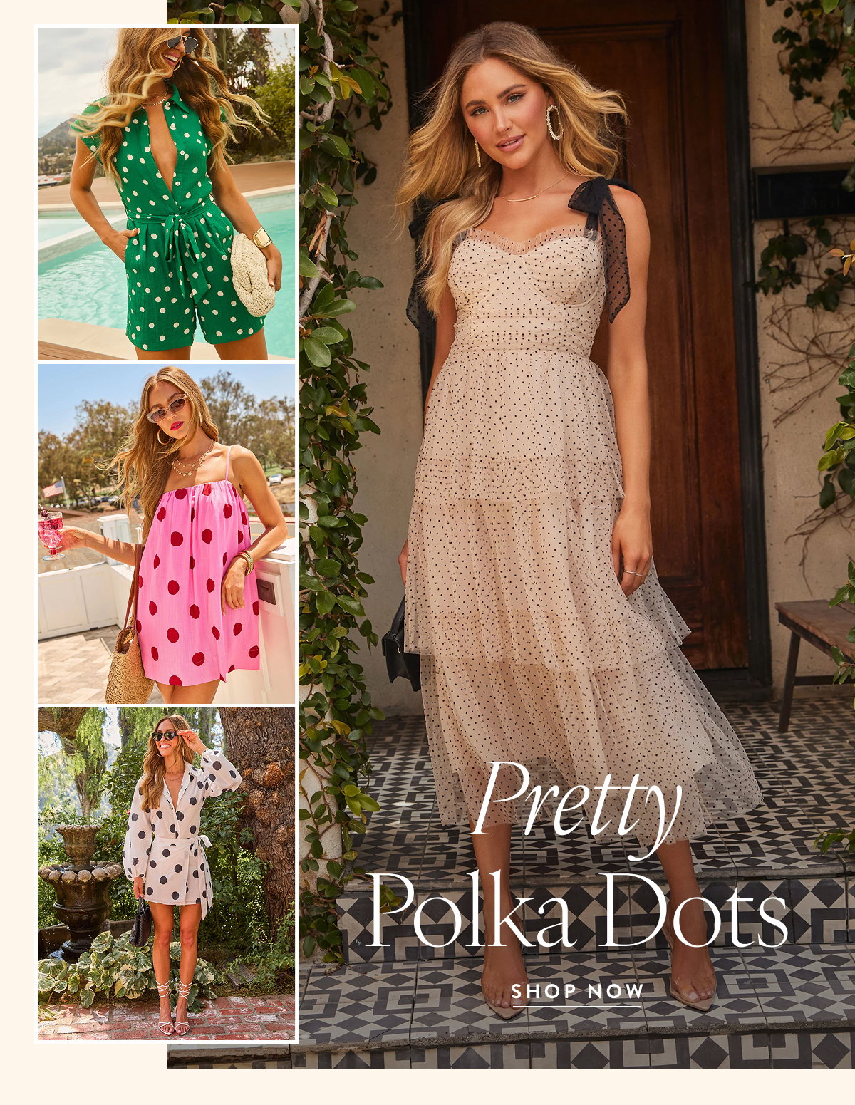 Pretty Polka Dots. Shop Now