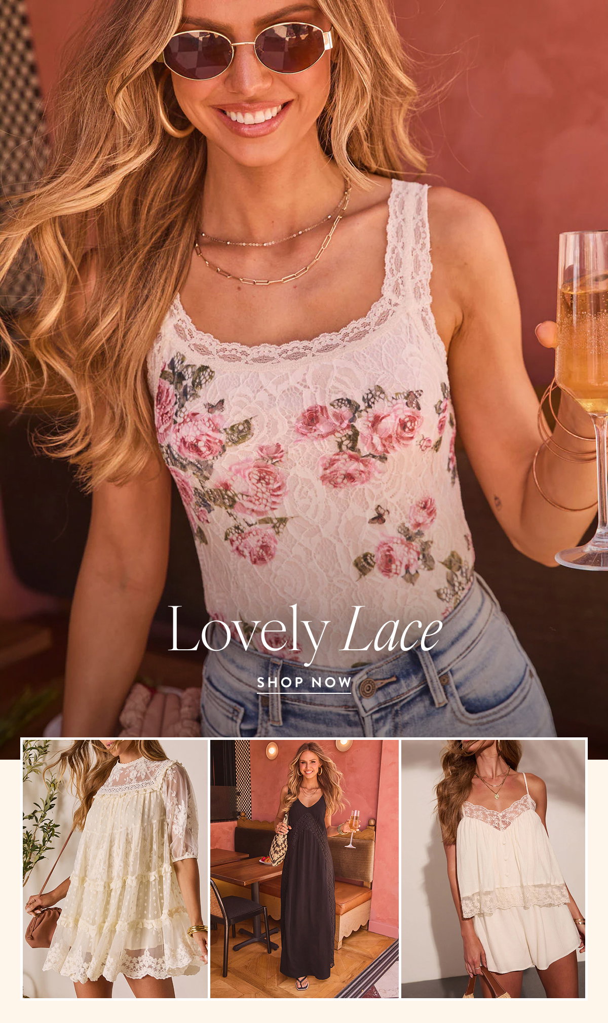 Lovely Lace. Shop Now