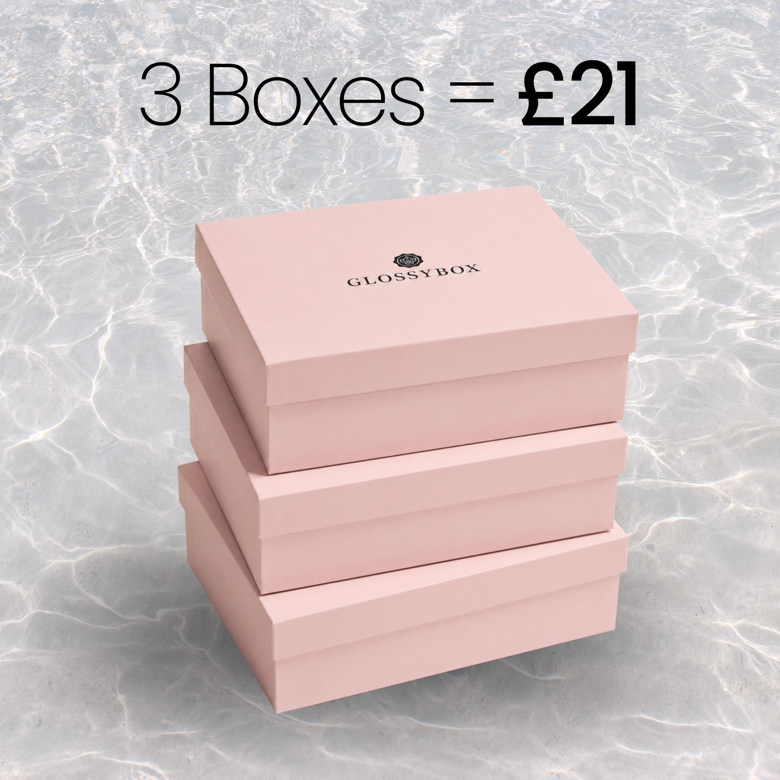 3 boxes = £22 