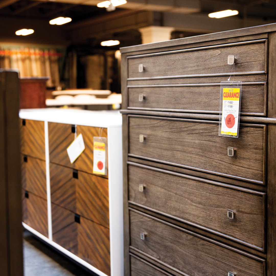 Clearance Center Dressers