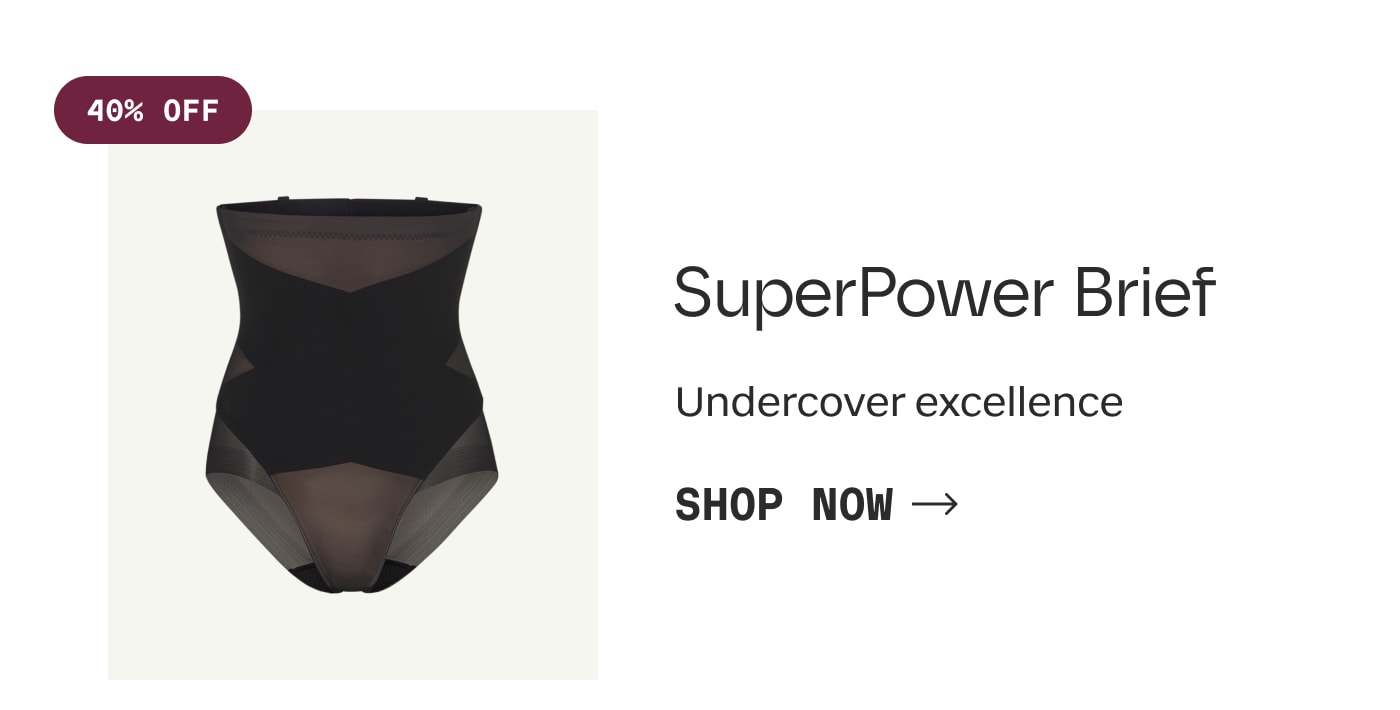 40% OFF | SuperPower Brief | Undercover excellence | SHOP NOW