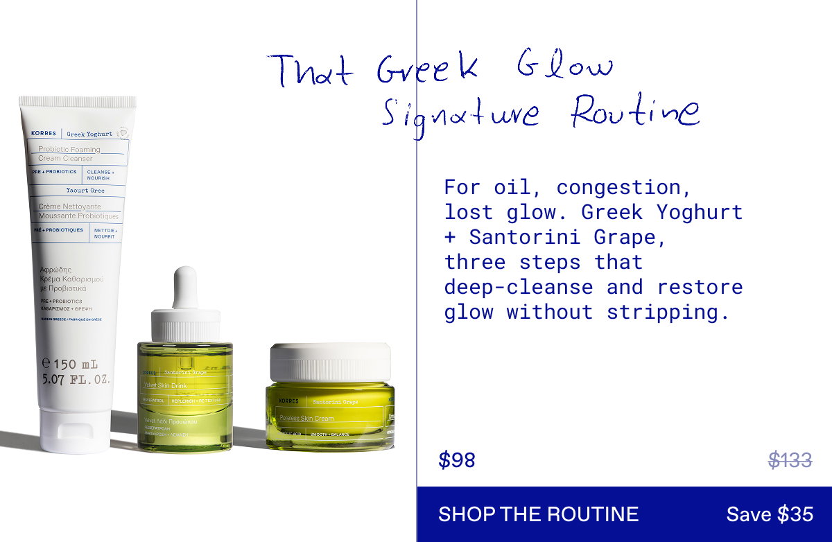 That Greek Glow Signature Routine ($133 Value)