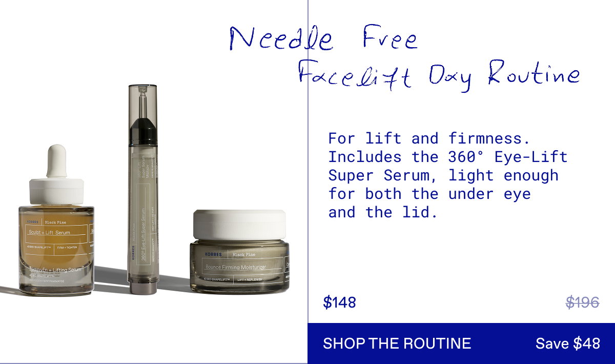 Needle Free Facelift Day Routine ($196 Value)