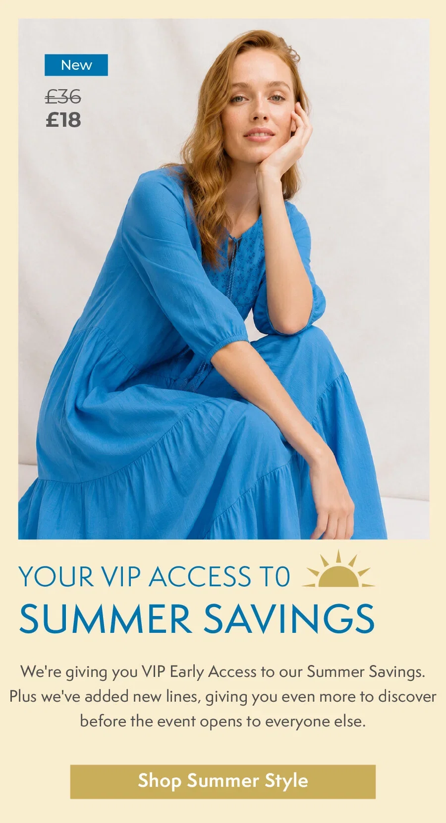 VIP Access - Summer Savings