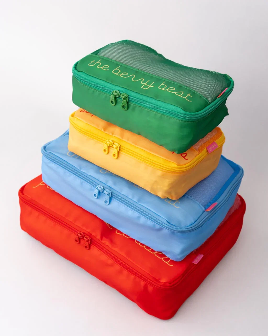 Image of Packing Cube Set - J'adore Les Cerises