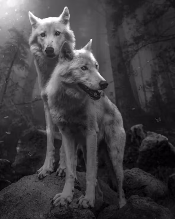 Black & White Portrait Photography For Wildlife & Humans