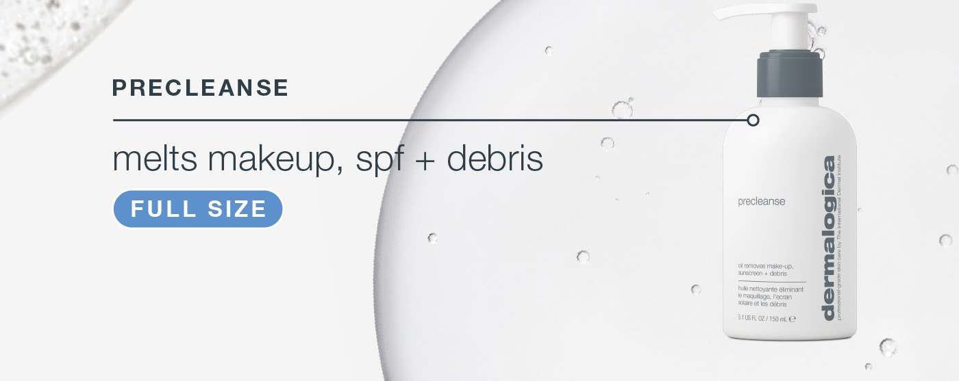 precleanse | melts makeup, spf + debris | full size