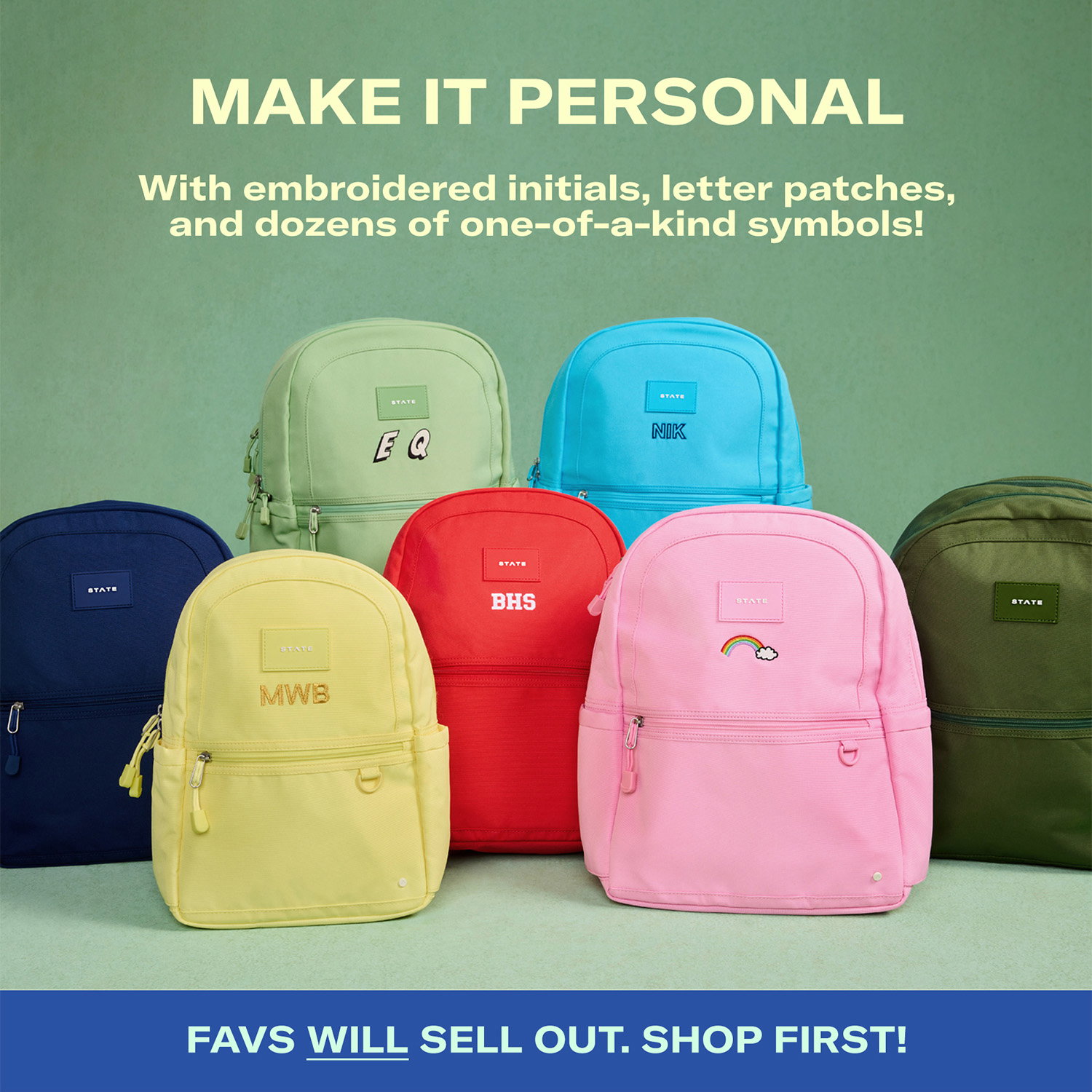 Favs will sell out. Shop First!