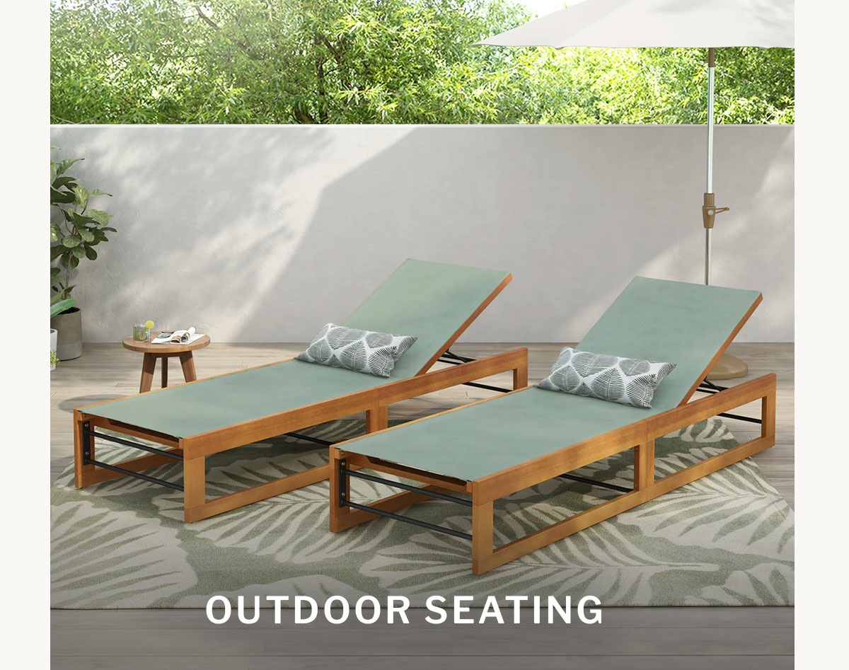 outdoor seating