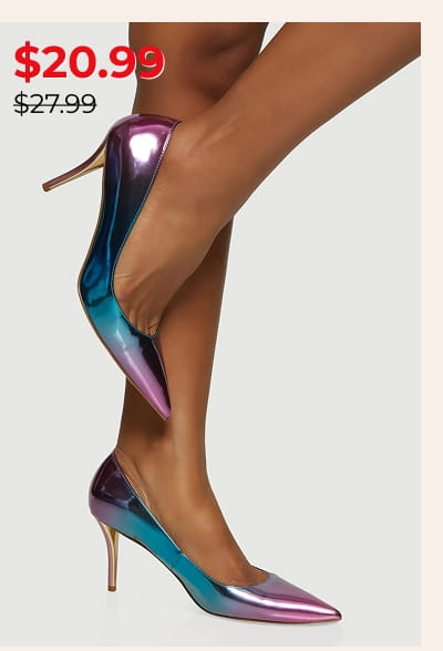 Shop Pointy Toe High Heel Stiletto Pumps