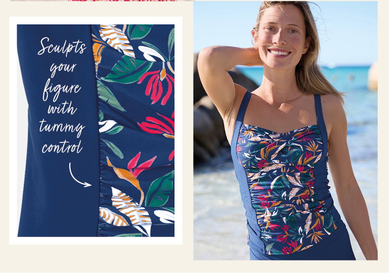 Perfect fit tankini top