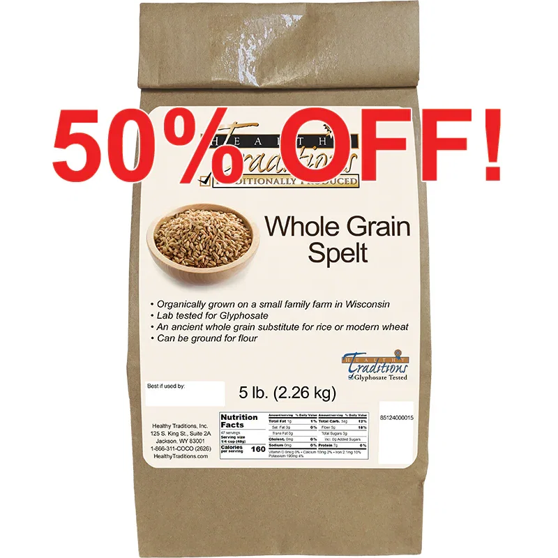Image of Ancient Grain Spelt - 5 lb. Bag