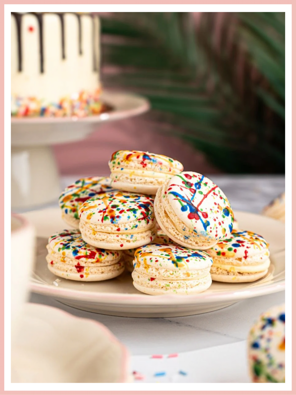 Artisan Painted Macarons