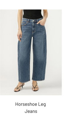 Horseshoe Leg Jeans