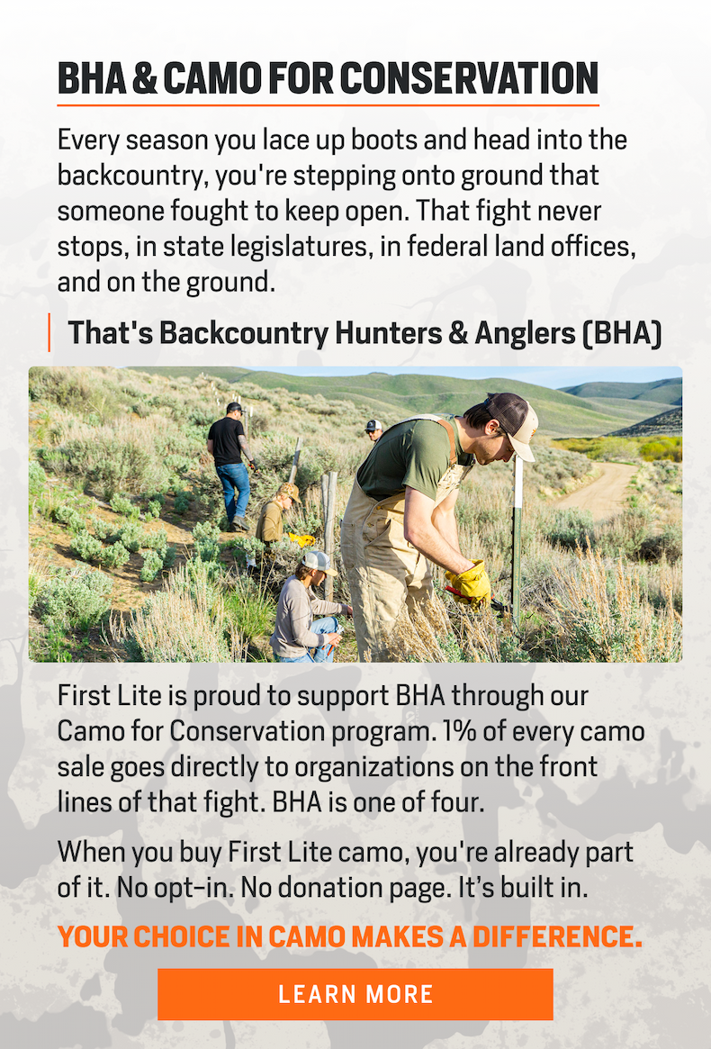 NFTW & Camo for Conservation 
