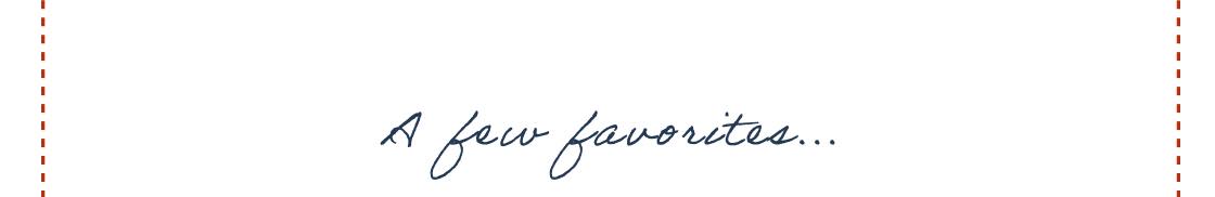 Shop Favorites