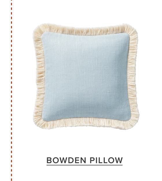 Bowden Pillow Cover