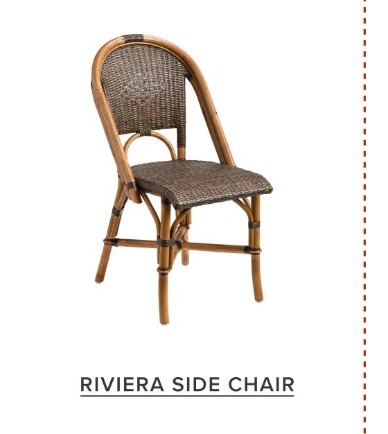 Sunwashed Riviera Rattan Dining Chair