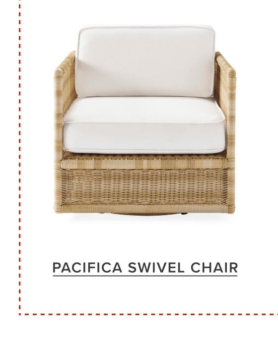 Pacifica Swivel Chair - Light Dune