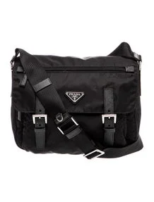 Saffiano Leather Messenger Bag 2023