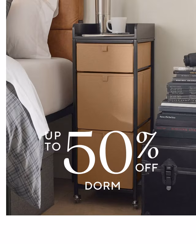 Up to 50% dorm