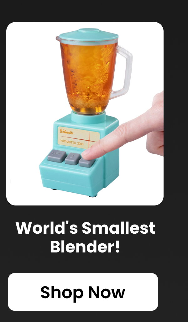 World's Smallest Blender