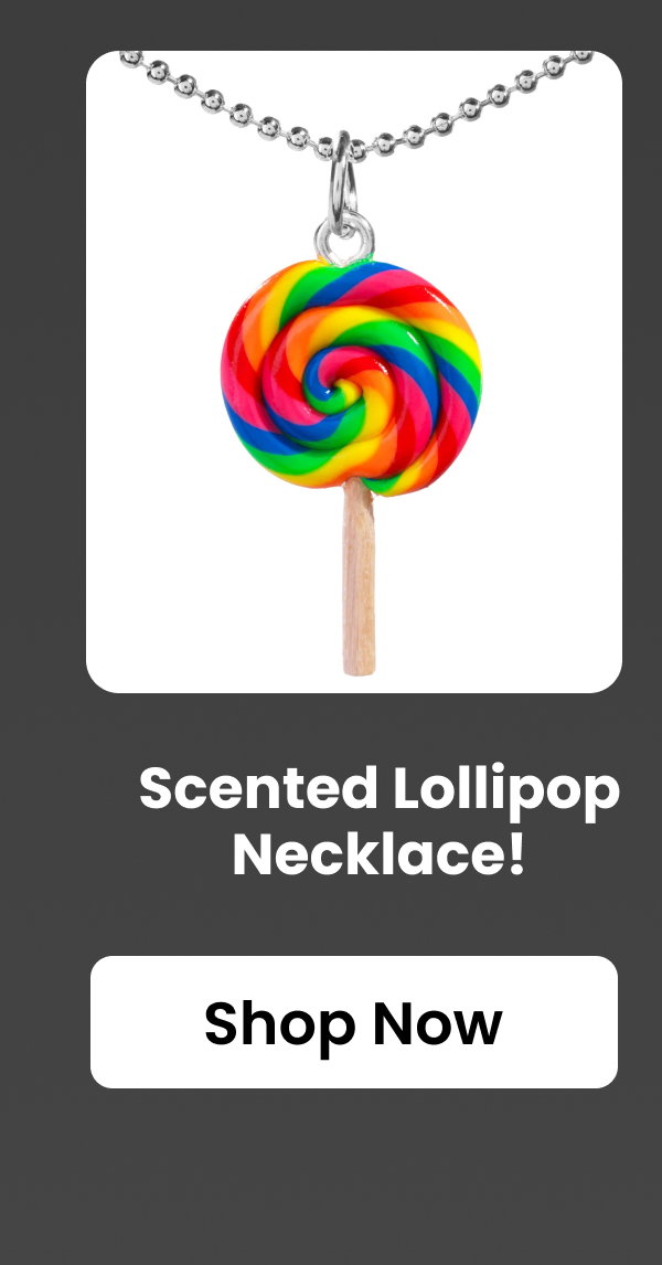 Scented Lollipop Necklace