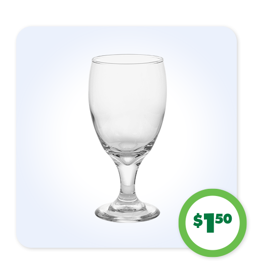 $1.50 Water Goblets