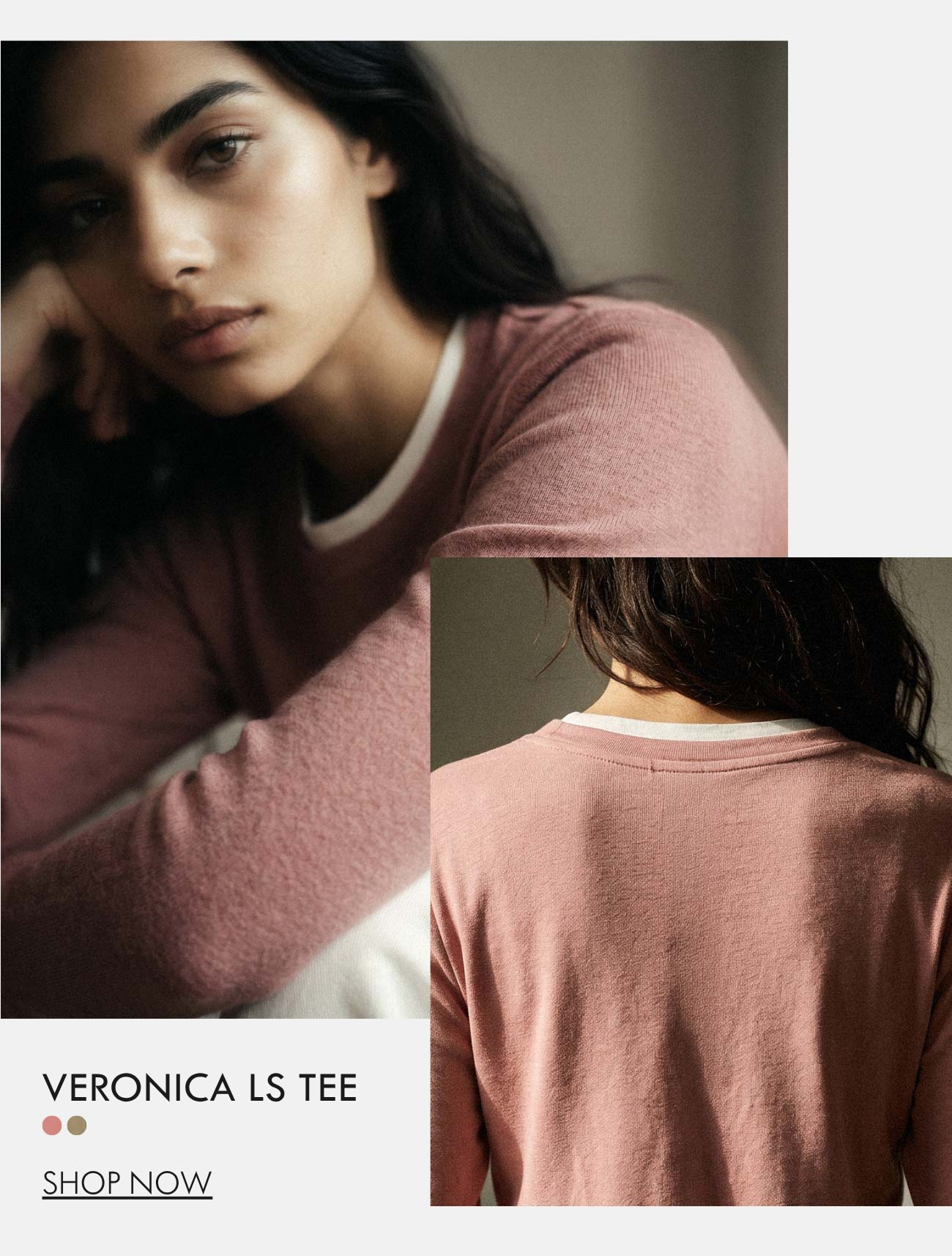 Veronica Layered Long Sleeve Tee