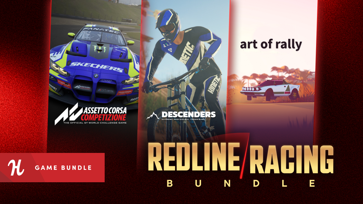 Breeze past the checkered flags in first place with the Redline Racing Bundle! 