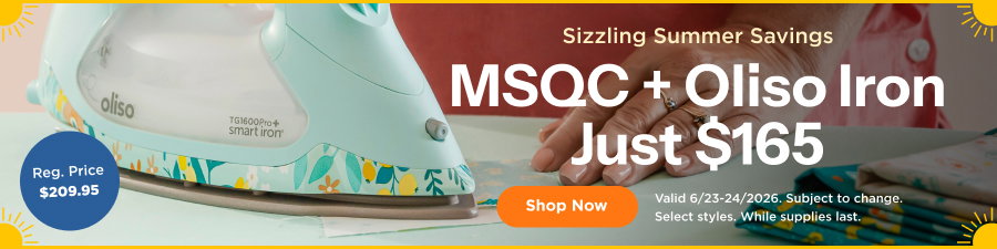 MSQC + Oliso Iron Just $65. Shop now. Valid through 6/24/26. Subject to change. Select styles. While supplies last.