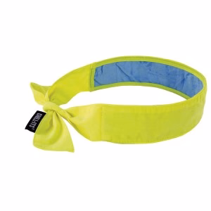 Image of Ergodyne - Chill-Its 6700CT Evaporative Cooling Bandana Headband - PVA, Tie Closure