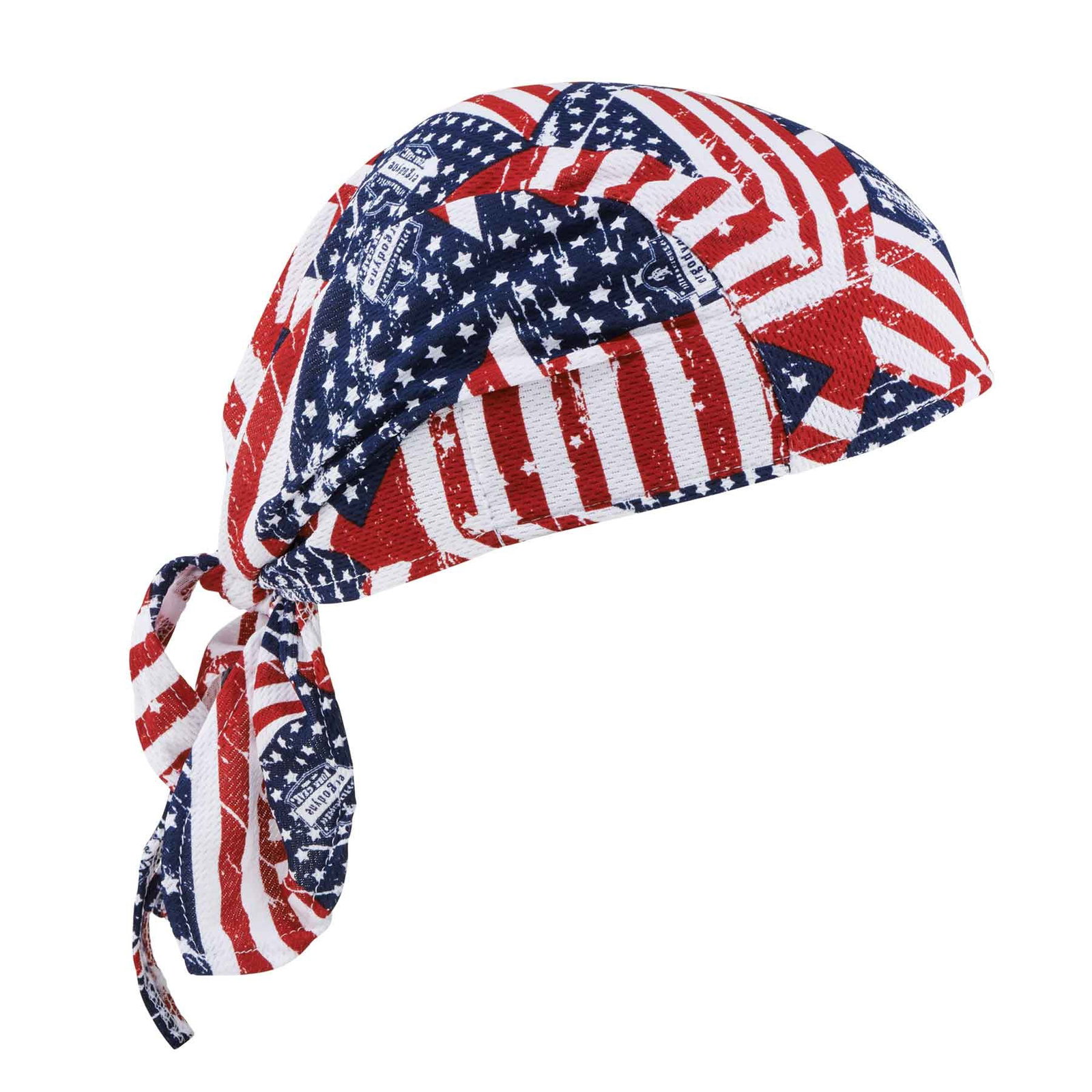 Image of Ergodyne - Chill-Its 6615 High-Performance Bandana - Terry Cloth Sweatband, Tie Closure