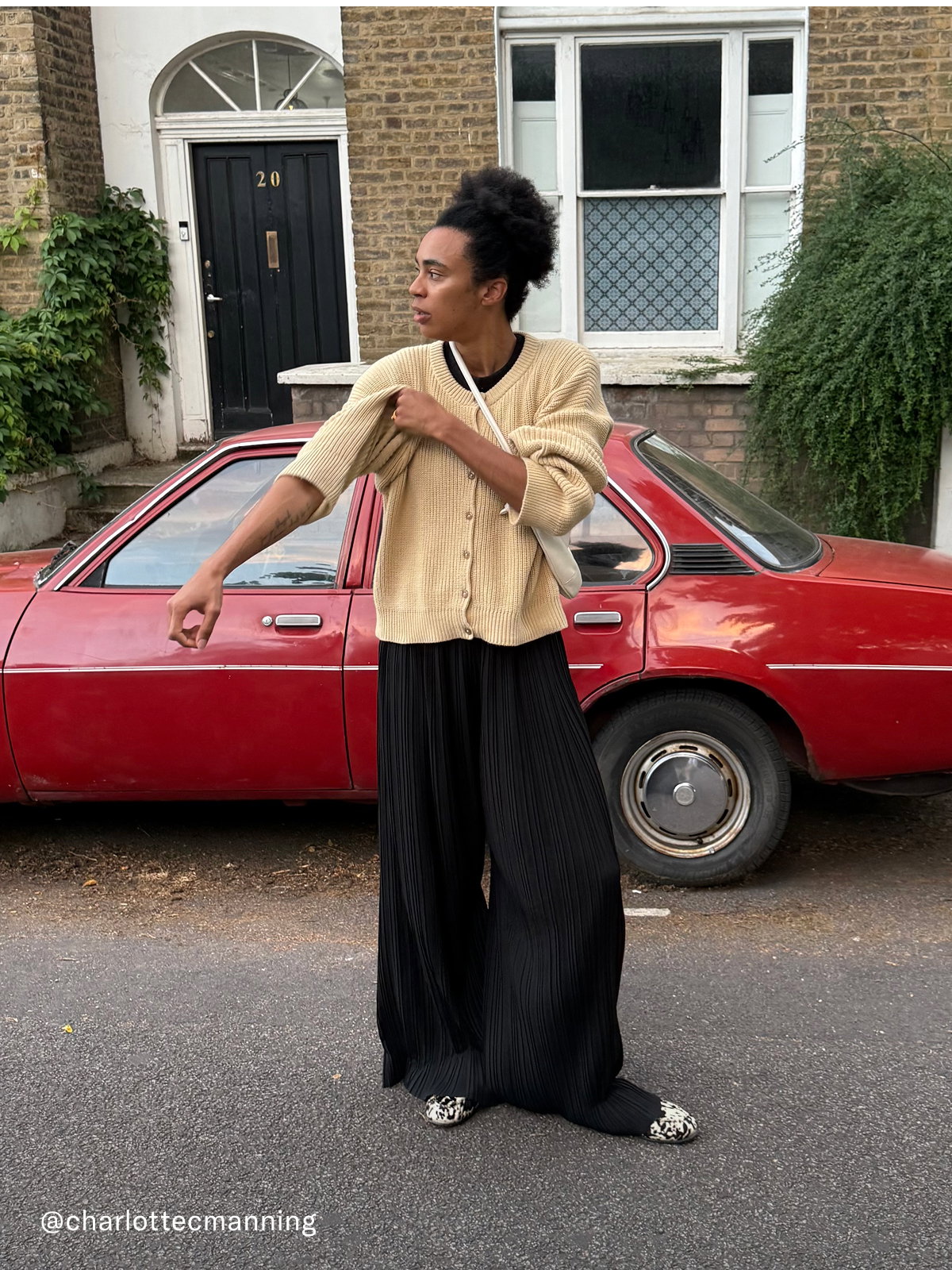 The Cotton Hayes Crewneck Cardigan