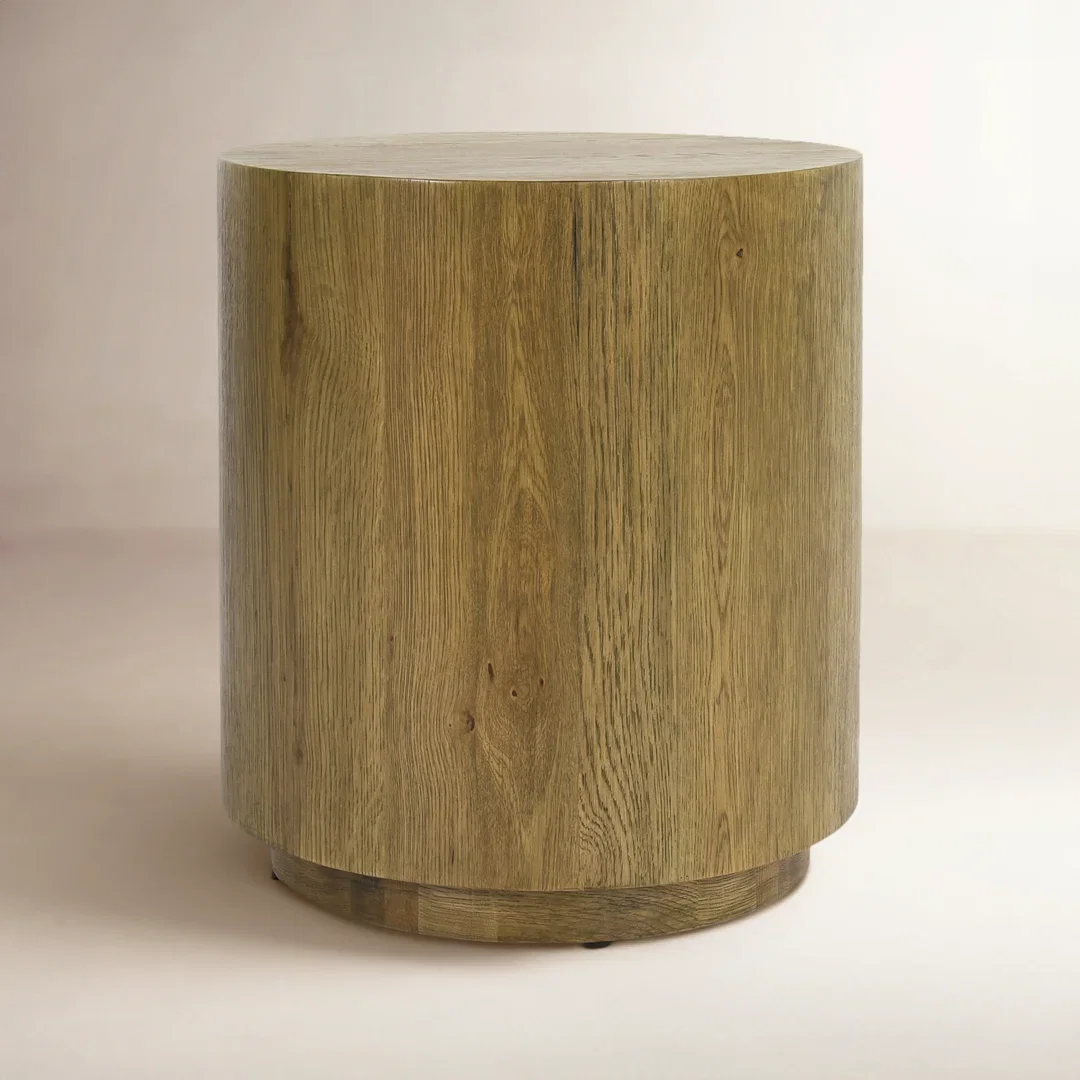 Taryn 20" Drum End Table