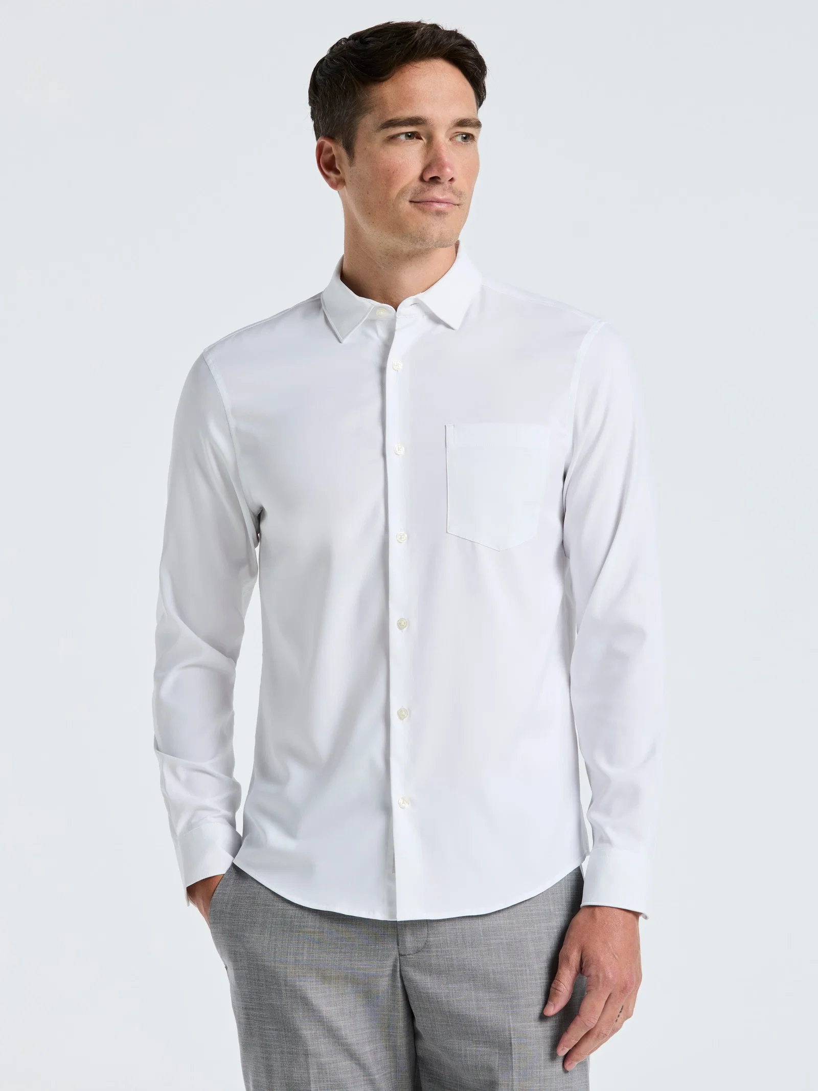 Untucked Slim Fit Total Stretch Shirt