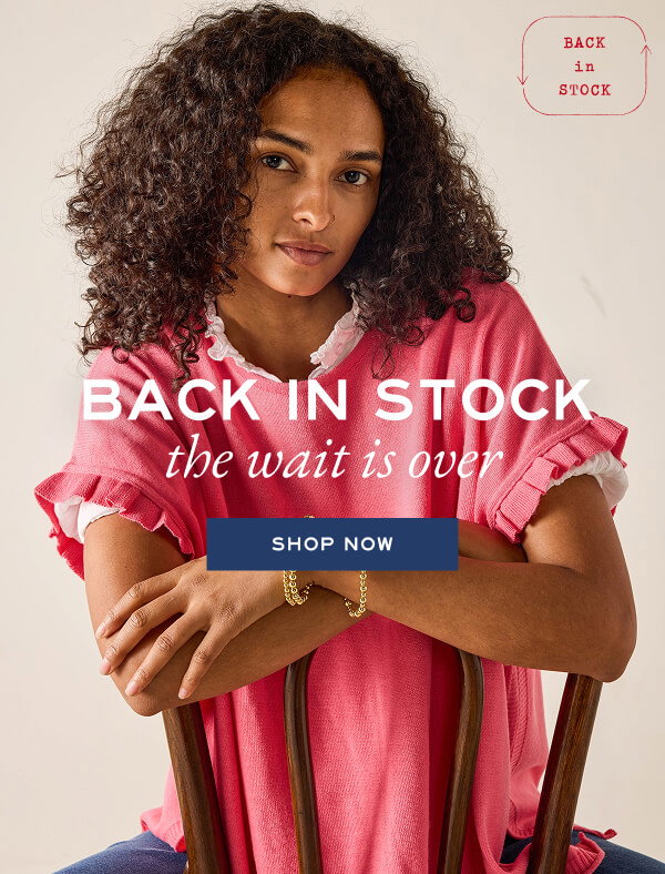 Catalina Short Sleeve Ruffle Sweater