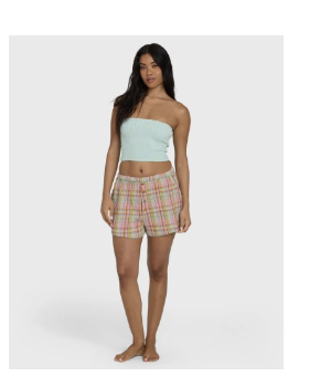 Sweet Check Woven Shorts
