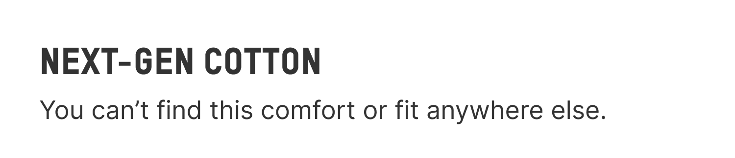 NEXT-GEN COTTON