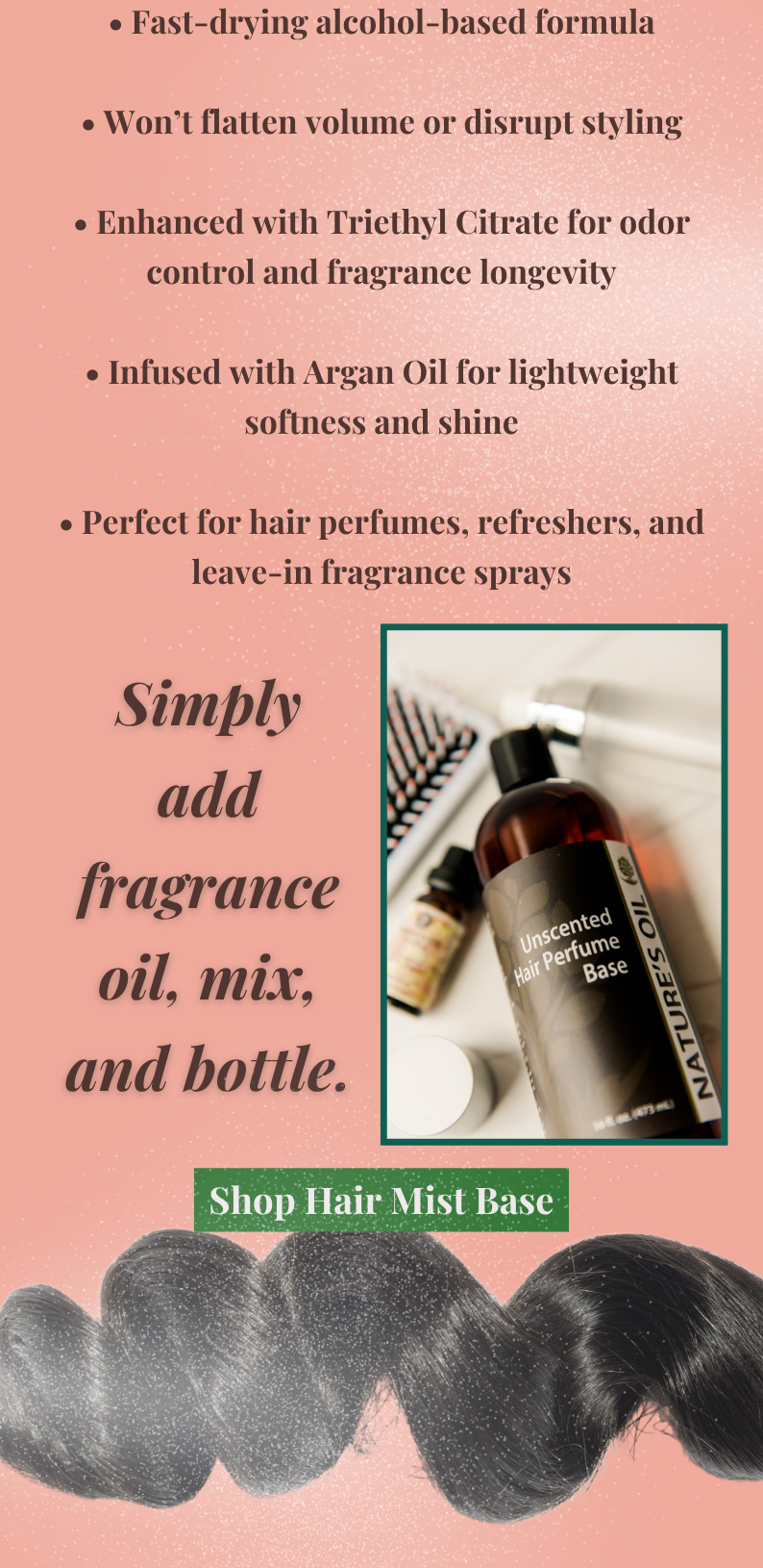 Meet Our NEW Hair Mist Base