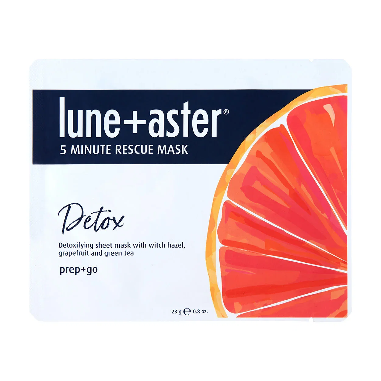 lune and aster 5 minute rescue mask detox