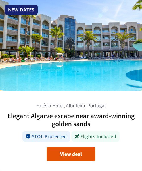 Elegant Algarve escape near award-winning golden sands